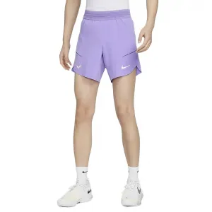 Теннисные шорты Dri-FIT ADV мужские космические фиолетовые/белые Nike, фиолетовый/белый