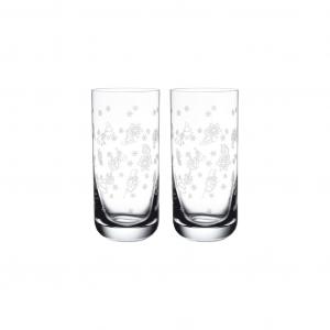 Стакан для лонгдринков Longdrinkgläser Toy's Delight 440 мл, набор из 2 прозрачных стаканов Villeroy & Boch, прозрачный