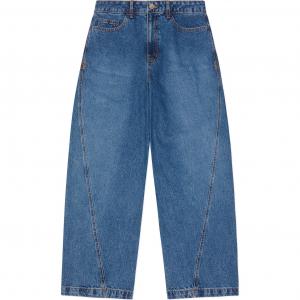 Джинсы с панелями Ader Error, синий