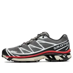 Кроссовки xt-6 'pewter black aurora red' 472932 Salomon, мультиколор
