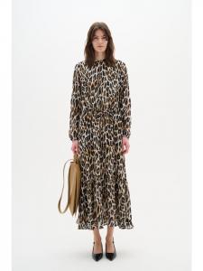 Платье ClarieIW, прямого кроя, нейтральный анималистичный принт InWear