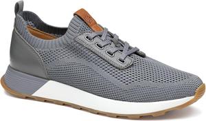 Мужские кроссовки Johnston Murphy Kinnon Knit Jogger Johnston & Murphy, серый