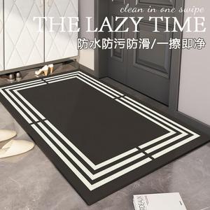 Budis Ковер 100х140 см из ПВХ для прихожей, нескользящий, влагозащитный, можно обрезать по размеру