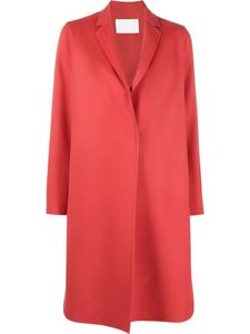 Пальто длины миди с потайной застежкой Fabiana Filippi, красный