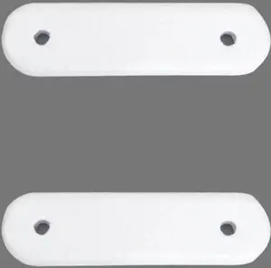 Свинцовая палочка Good Life "Плющ", для вставки или пришивания Вес: 25 г, 5,7х1 см, белый