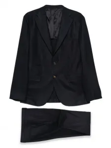 Костюм с однобортным пиджаком Eleventy, синий