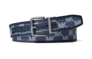 Michael Kors Мужской кожаный ремень Michael Kors, Blue