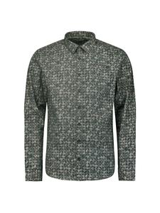 Рубашка на пуговицах классического кроя No Excess, Pastel green/Dark green