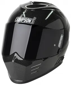 Карбоновый шлем «Призрачный бандит Симпсона» Simpson Helmets, карбон