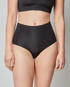 Трусики с высокой редакцией и усилением спереди Gisela, чёрный