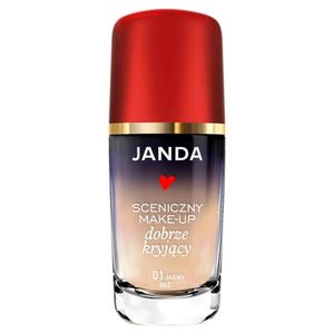 Stage Foundation Concealing 01 Светло-бежевый 30 мл Janda