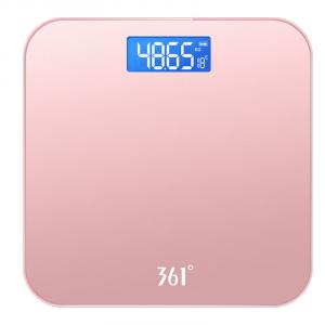 Весы для измерения веса тела 361°, розовый