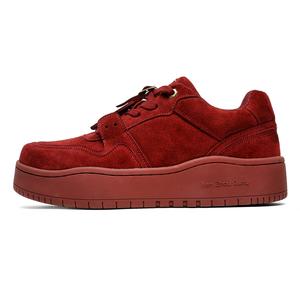 Износостойкие низкие кроссовки для скейтбординга унисекс FAPAI, Red (Men'S Size)