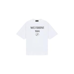 WE11DONE Футболка SS25 Unisex White