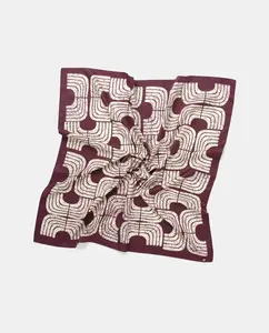 Шейный платок Jo & Mr. Joe, бордовый