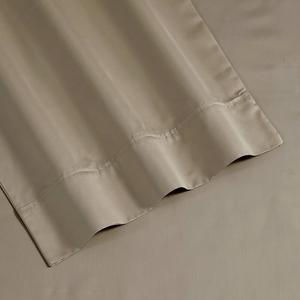 Простыни из египетского хлопка с глубокими карманами Tribeca Living Sateen плотностью 600 нитей, цвет Clay