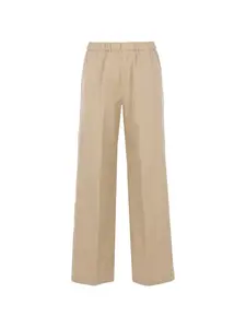Брюки палаццо с завышенной талией Aspesi, бежевый
