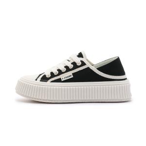 PAUL FRANK Кроссовки для скейтбординга с низкой посадкой, износостойкие, женские, черные