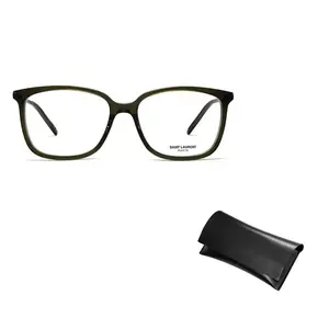 SAINT LAURENT Квадратные очки унисекс, 003 Green