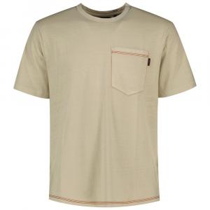 Футболка Superdry Contrast Stitch Pocket, бежевый