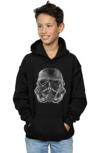 Толстовка со шлемом Stormtrooper Scribble Star Wars, черный