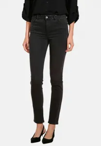 Джинсы с высокой посадкой, узкий крой Lolaliza, Black