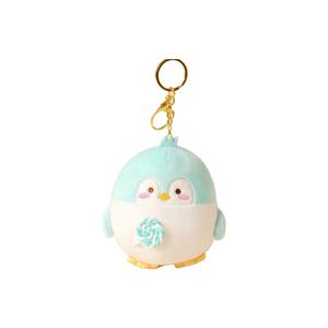 Милые разноцветные плюшевые кулоны в виде пингвинов с леденцами, высота 10см Mise