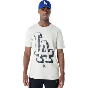 Футболка MLB Los Angeles Dodgers New Era, бежевый