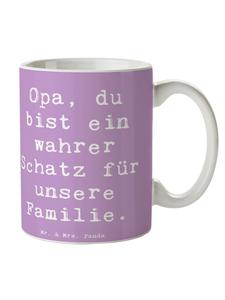 Кружка дедушки с надписью Лавандовый сон Mr. & Mrs. Panda