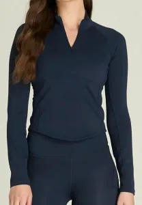 Топ с длинными рукавами и застежкой-молнией до середины груди w baseline Wilson, Classic Navy