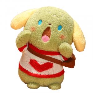 Милый щенок с лаем, очаровательные смеющиеся собачки плюшевые куклы, длина 30см Fox fairy