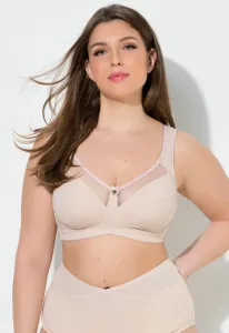 Бюстгальтер с эффектом иллюзии и поддержкой на косточках Ulla Popken, Pale Beige