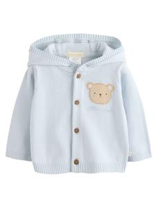 Вязаный кардиган Next, пастельный синий