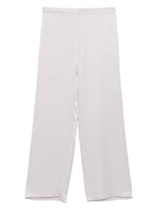 Шелково-атласные брюки IRO, серый