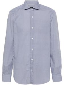 Barba рубашка с графичным принтом, синий