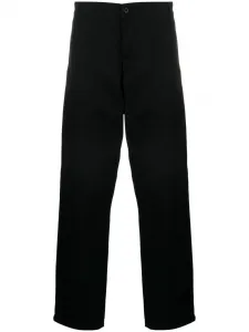 Широкие брюки Calder средней посадки CARHARTT WIP, черный