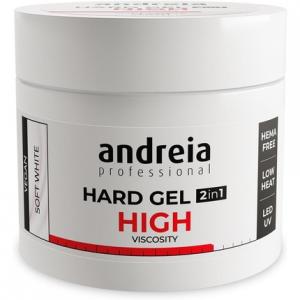 Professional Твердый двухфазный гель для ногтей 2 в 1 с LED- и UV-подсветкой Andreia