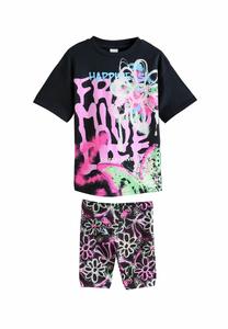 Футболка с принтом SET Next, черный