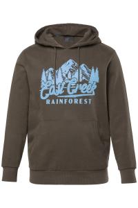 JP1880 Толстовка в коричневом, светло-коричневом