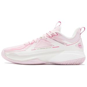 361° Кроссовки баскетбольные низкие мужские ONE MOTION Mesh, Textile Cushioning, Wear Resistant Pink White