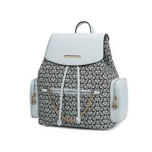 Рюкзак Issah для женщин. Стильный и функциональный дизайн от Мии К MKF Collection By Mia K., светло-голубой