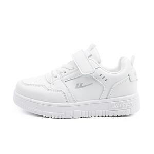 WARRIOR Износостойкие низкие детские скейтерские кроссовки White Kids