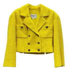 CHANEL Женская желтая куртка, Yellow