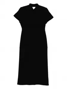 Платье миди с короткими рукавами LIBEROWE, черный