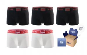 Классические трусы 101 для мужчин, набор из 5 штук Lee, белый
