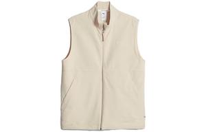 MMQ SERVICE LINE Жилет унисекс овсяный Puma, светло-бежевый