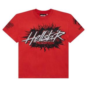 Футболка Hellstar Records T-Shirt Red, красный