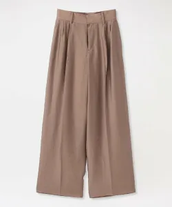 Брюки с высокой талией и двумя складками Loveless, цвет Brown