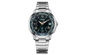 CITIZEN Часы C Collection Solar Quartz Movement Stainless Steel Watchband Watch Men's Watch Green Dial, Green Dial