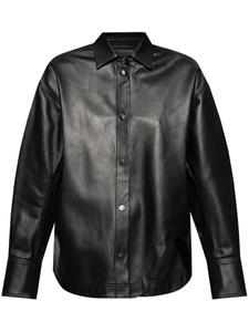 Вышитая рубашка The Attico, черный